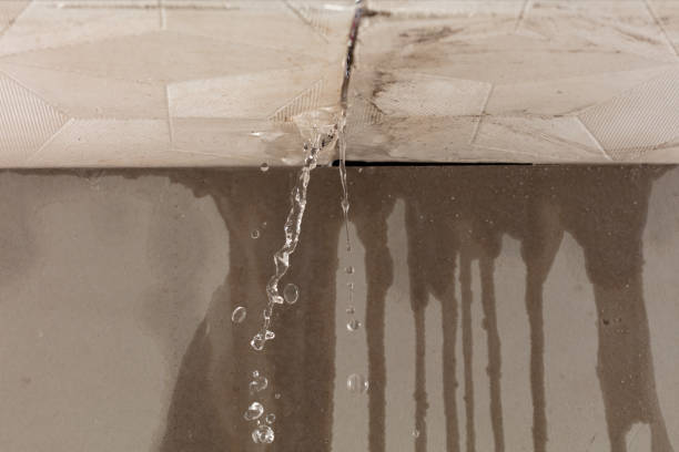 Professional Water Damage Restoration technician working in Haledon, NJ